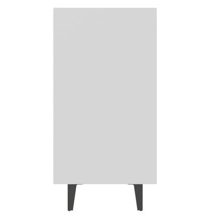 skænk 103,5x35x70 cm konstrueret træ hvid