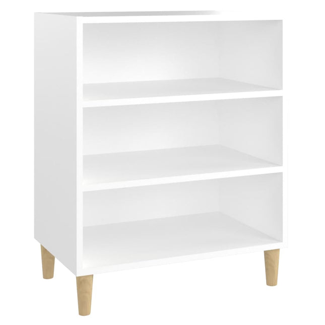 skænk 57x35x70 cm konstrueret træ hvid