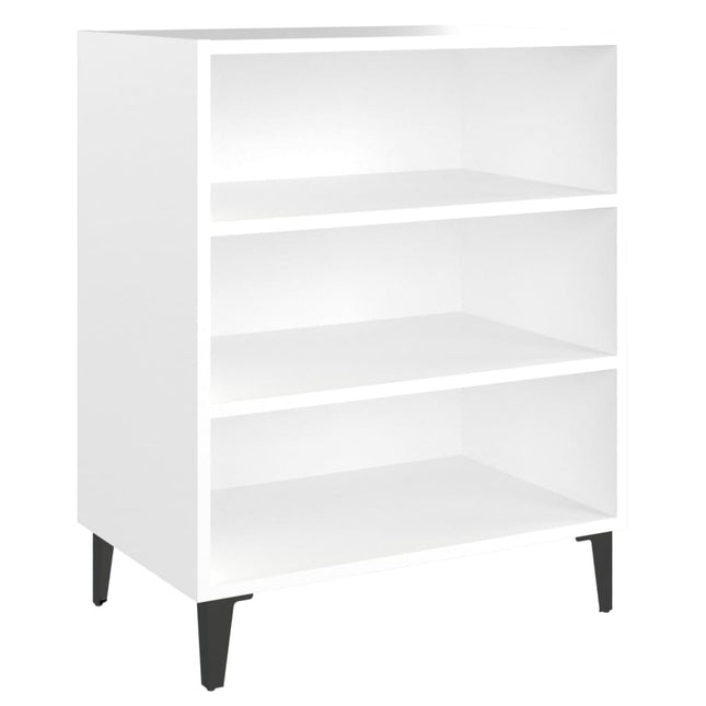 skænk 57x35x70 cm konstrueret træ hvid