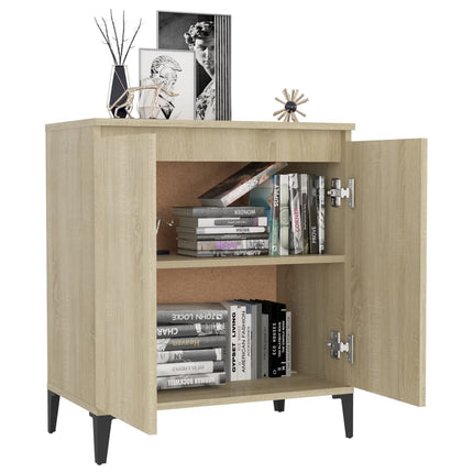 skænk 60x35x70 cm konstrueret træ sonoma-eg