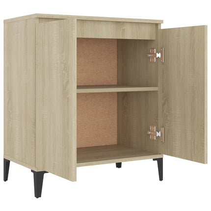 skænk 60x35x70 cm konstrueret træ sonoma-eg