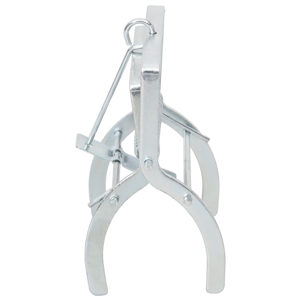 muldvarpefælder 4 stk. galvaniseret stål sølvfarvet