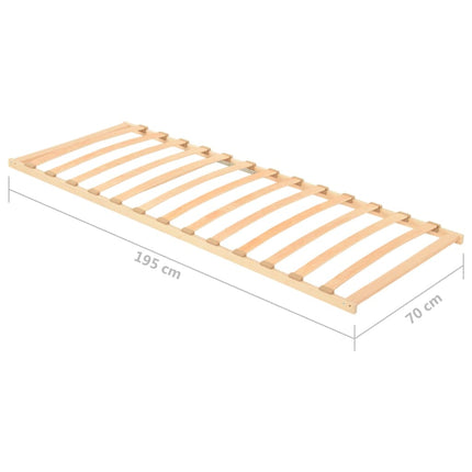 lamelbund med 13 lameller 70x200 cm