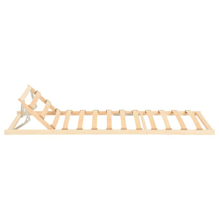lamelbund 13 lameller justerbar hovedende 80x200 cm