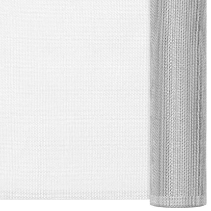 net 80x1000 cm aluminium sølvfarvet