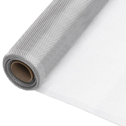 net 80x2000 cm aluminium sølvfarvet