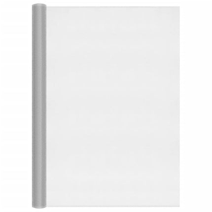 net 100x2000 cm aluminium sølvfarvet
