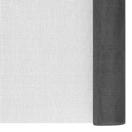 net 112x2000 cm glasfiber sort