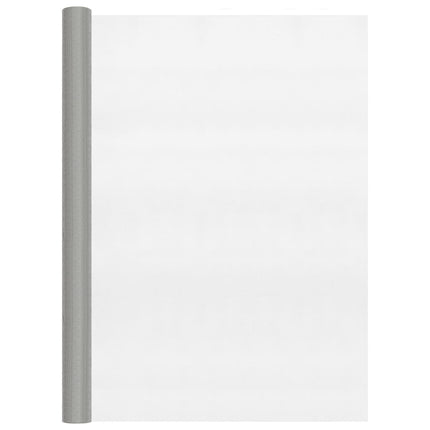 net 100x2000 cm rustfrit stål sølvfarvet