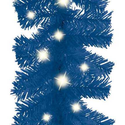 juleguirlande med LED-lys 20 m blå