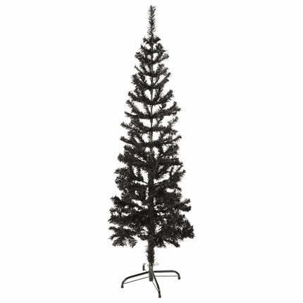 smalt juletræ 150 cm sort
