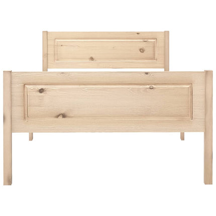 sengestel 100x200 cm massivt fyrretræ