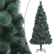 kunstigt juletræ med fod 120 cm PET grøn