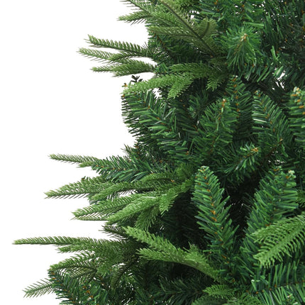kunstigt juletræ 180 cm PVC + PE grøn