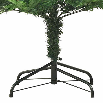kunstigt juletræ 180 cm PVC + PE grøn