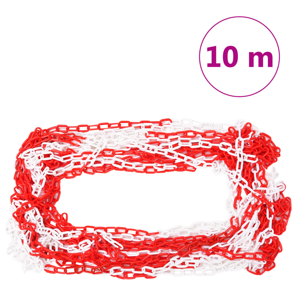 danpæle 10 stk. med kæde 75 cm