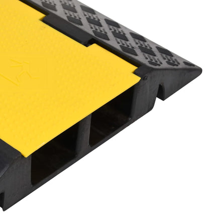 kabelbroer med 2 kanaler 2 stk. 100 cm gummi