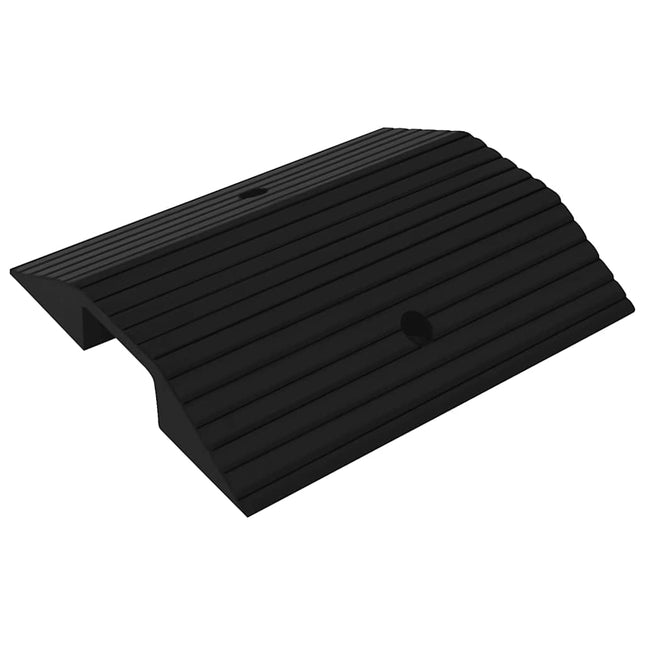 dørtrinsrampe broform 49x40x8 cm gummi