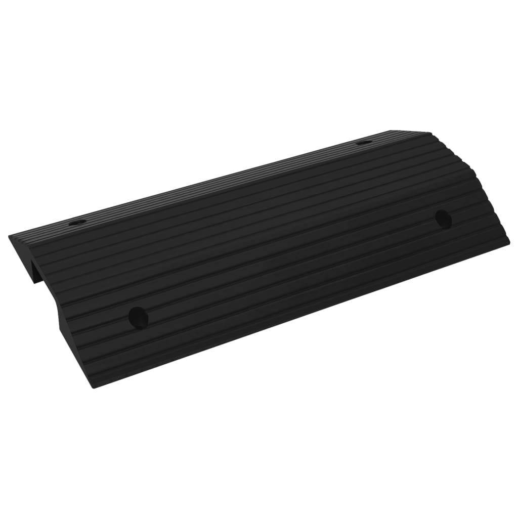 dørtrinsrampe broform 80x40x8 cm gummi