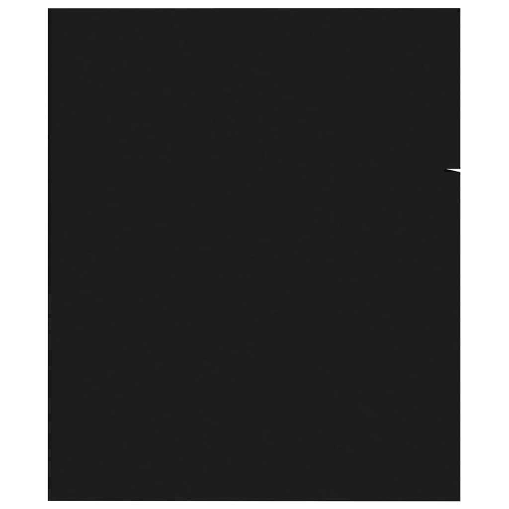 badeværelsesmøbelsæt spånplade sort