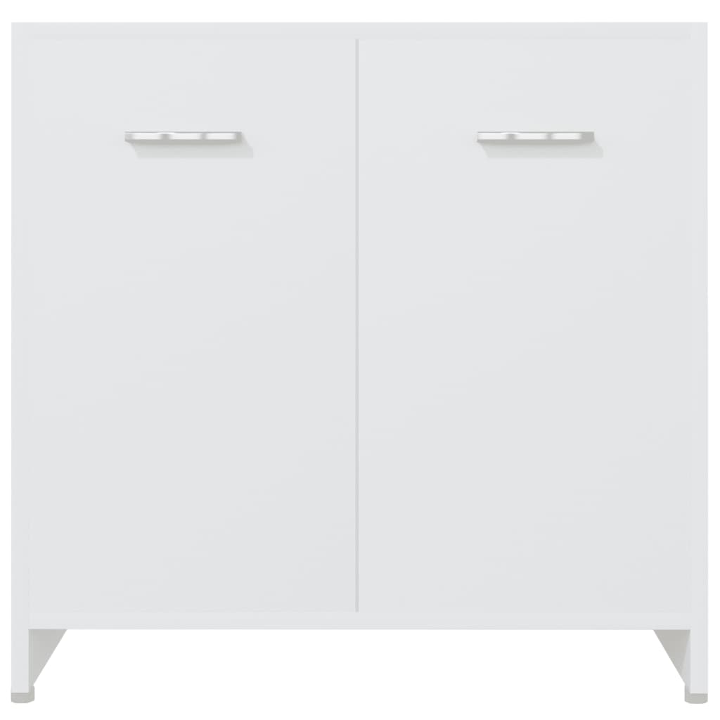 badeværelsesmøbelsæt 4 dele hvid