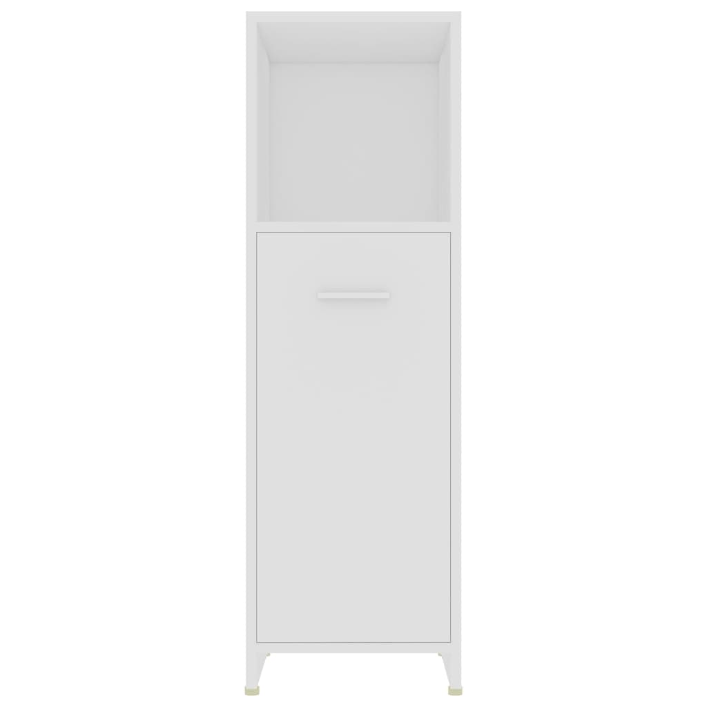 badeværelsesmøbelsæt 4 dele hvid