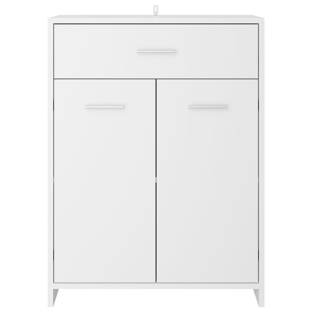 badeværelsesmøbelsæt 4 dele hvid