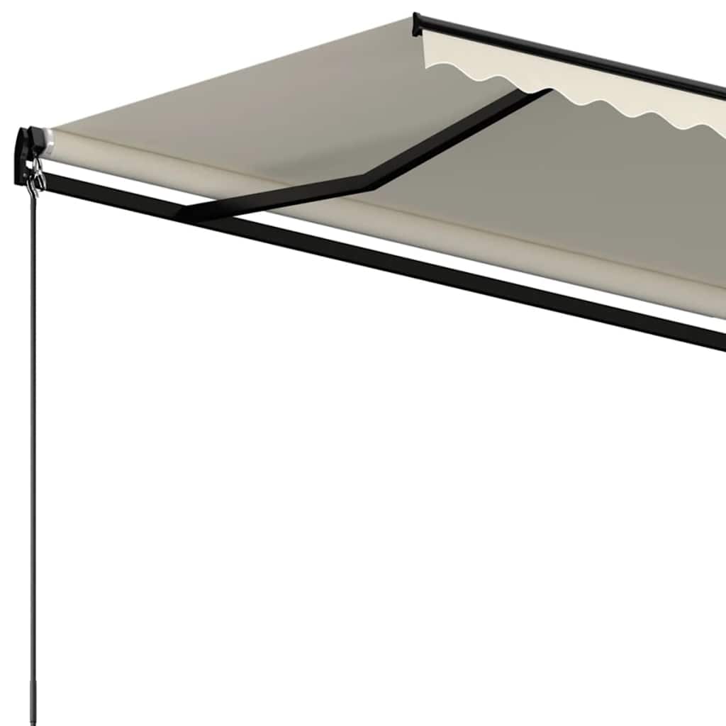 markise 350x250 cm manuel betjening cremefarvet