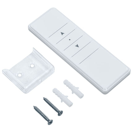markise m. LED + vindsensor 350x350 cm automatisk cremefarvet