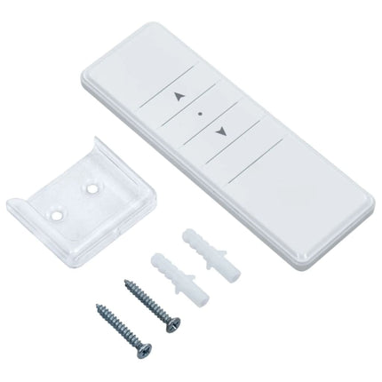 markise m. LED + vindsensor 450x300 cm automatisk cremefarvet