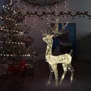 juledekoration rensdyr 140 LED'er 120 cm akryl varm hvid