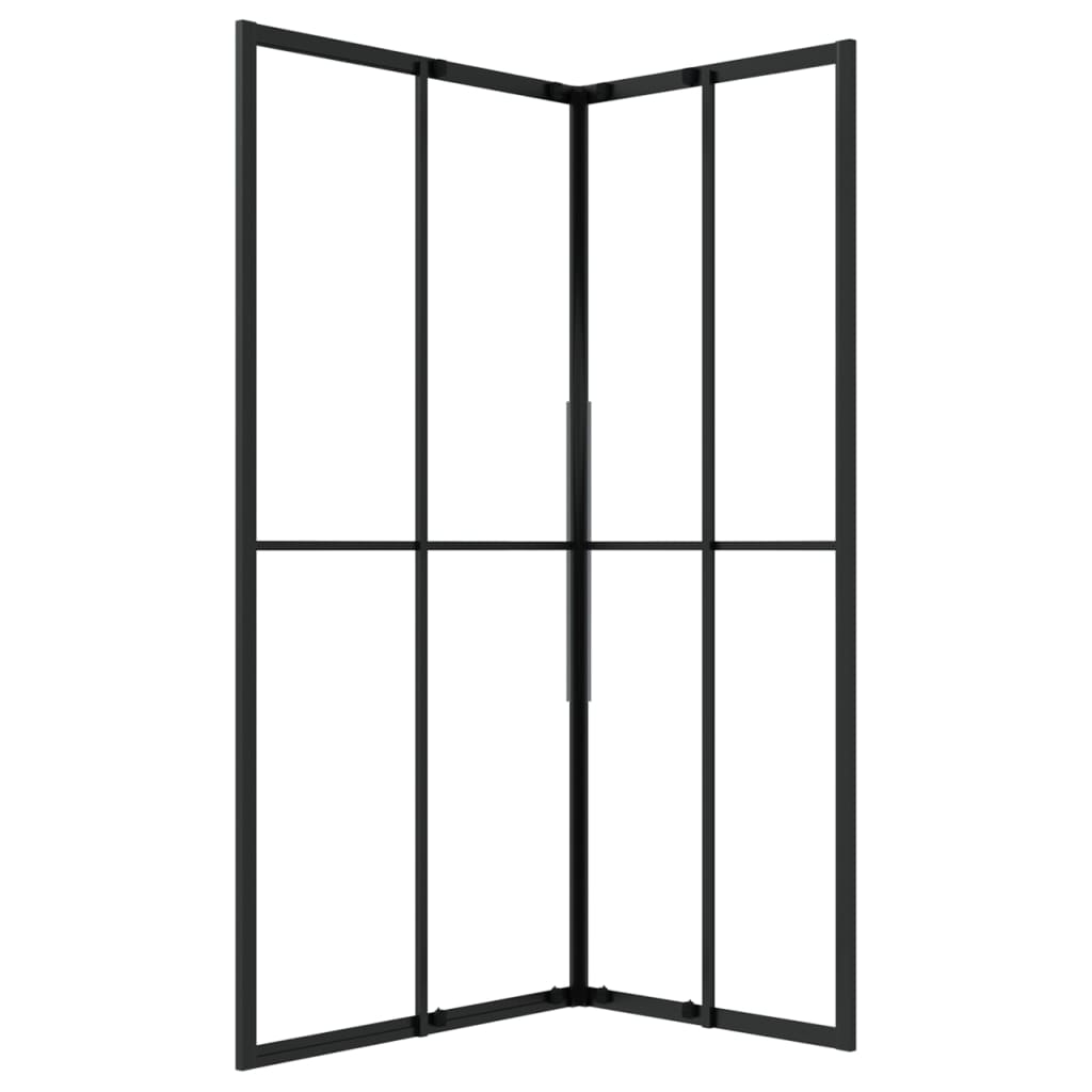 brusekabine 90x70x180 cm sikkerhedsglas