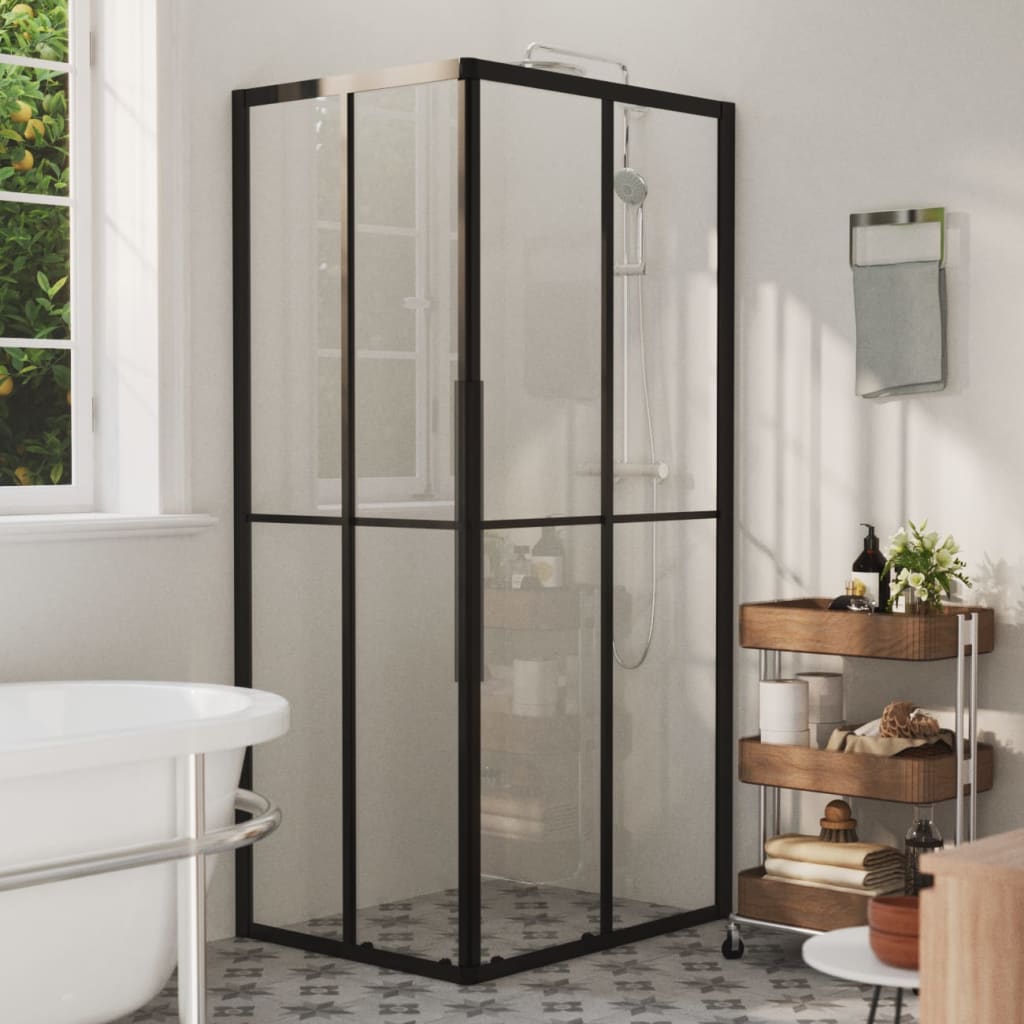 brusekabine 90x70x180 cm sikkerhedsglas