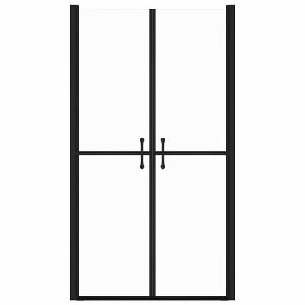 brusedør (93-96)x190 cm klart sikkerhedsglas