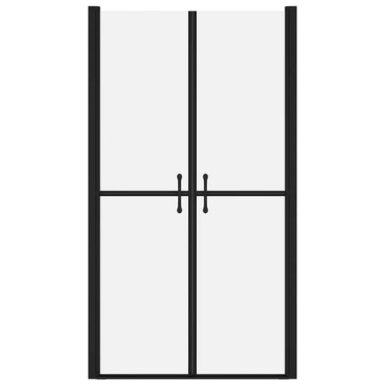 brusedør (78-81)x190 cm sikkerhedsglas matteret