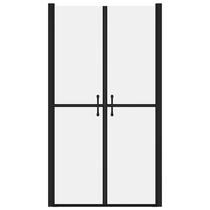brusedør (88-91)x190 cm sikkerhedsglas matteret