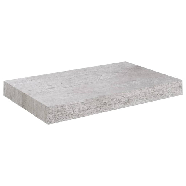 væghylde 23x23,5x3,8 cm MDF betongrå