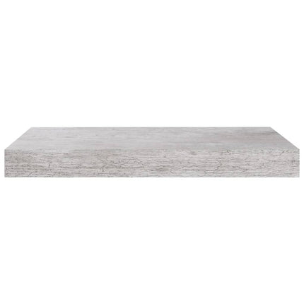 væghylder 2 stk. 40x23x3,8 cm MDF betongrå