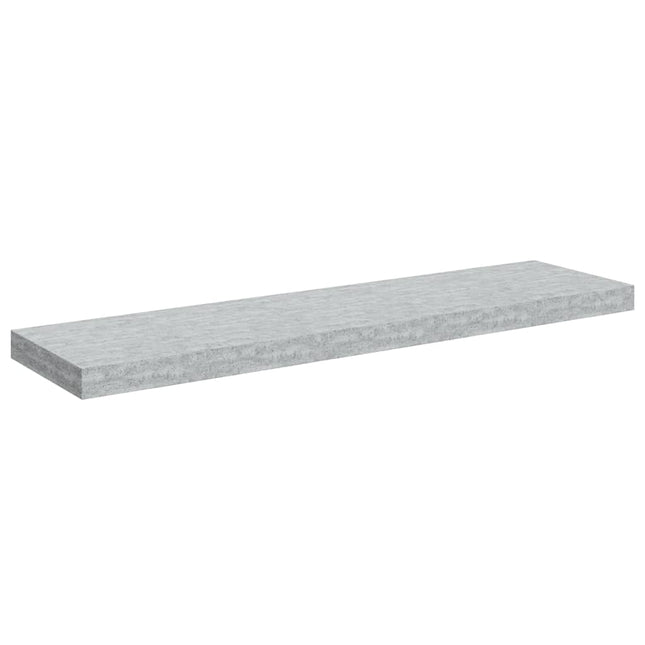 svævehylde 90x23,5x3,8 cm MDF betongrå