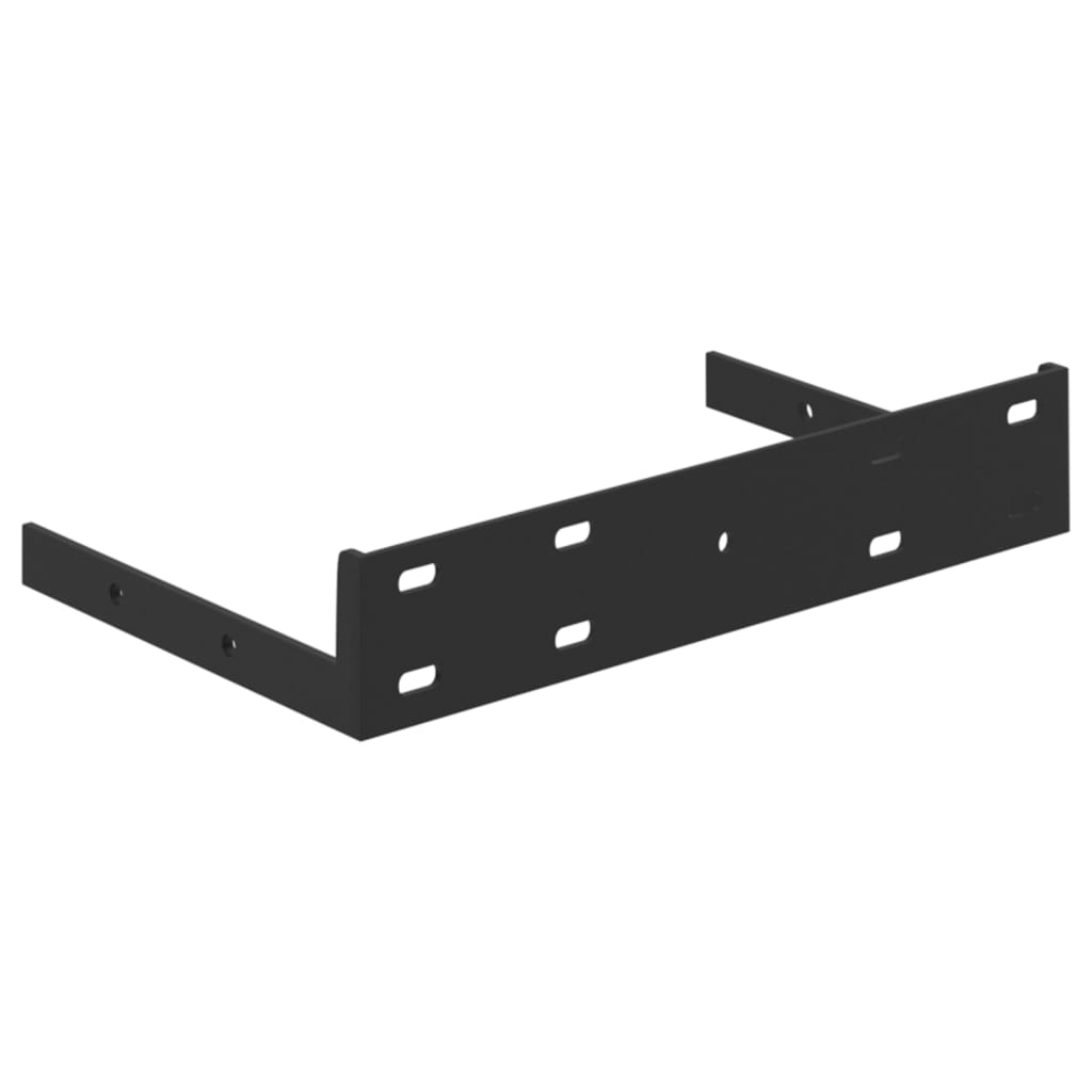 hjørnehylder 2 stk. 35x35x3,8 cm MDF betongrå