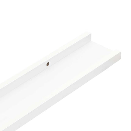 væghylder 4 stk. 60x9x3 cm hvid