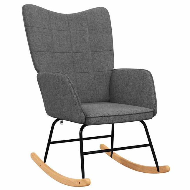 gyngestol stof mørkegrå