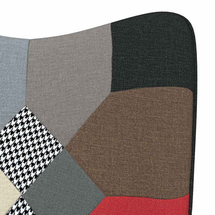lænestol stof patchwork