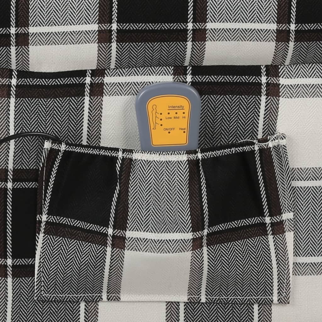 massagestol stof flerfarvet