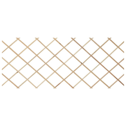 espalierhegn 5 stk. 180x80 cm massivt fyrretræ
