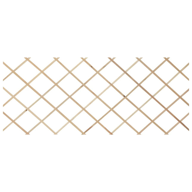 espalierhegn 5 stk. 180x80 cm massivt fyrretræ