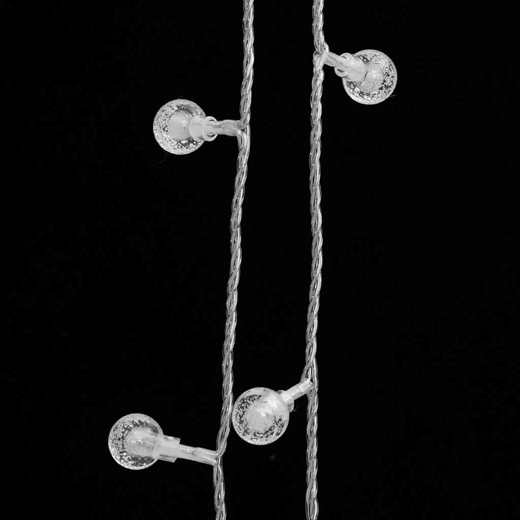 fairy lights-lyskæder 20 m 200 LED'er 8 funktioner kold hvid