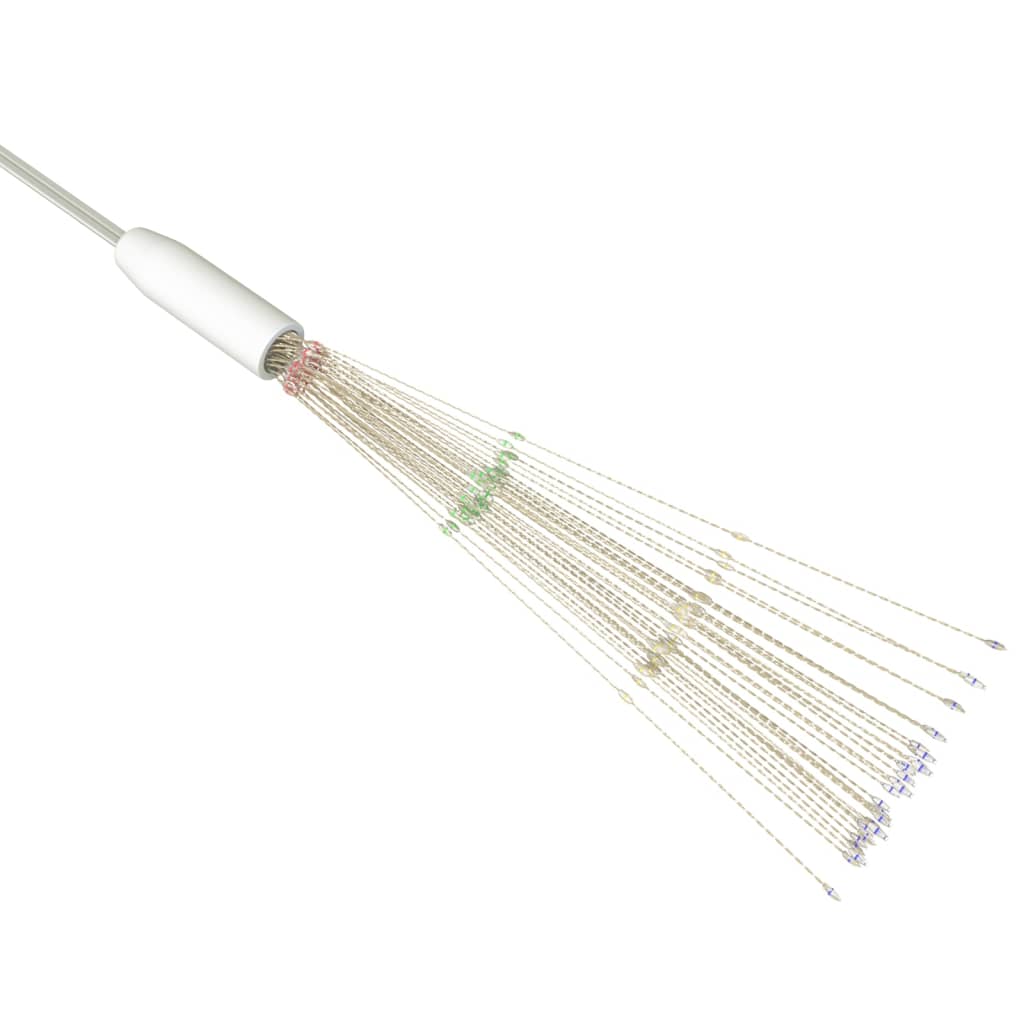 udendørslys fyrværkeridesign 10 stk. 20 cm 1400 LED flerfarvet