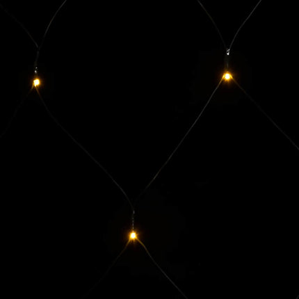 lysnet 3x2 m 204 LED'er inde/ude varmt hvidt lys