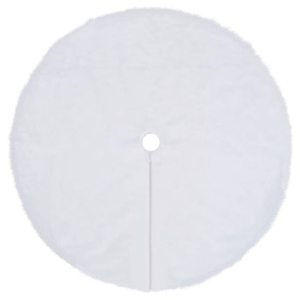 juletræsnederdel hvid 150 cm kunstpels